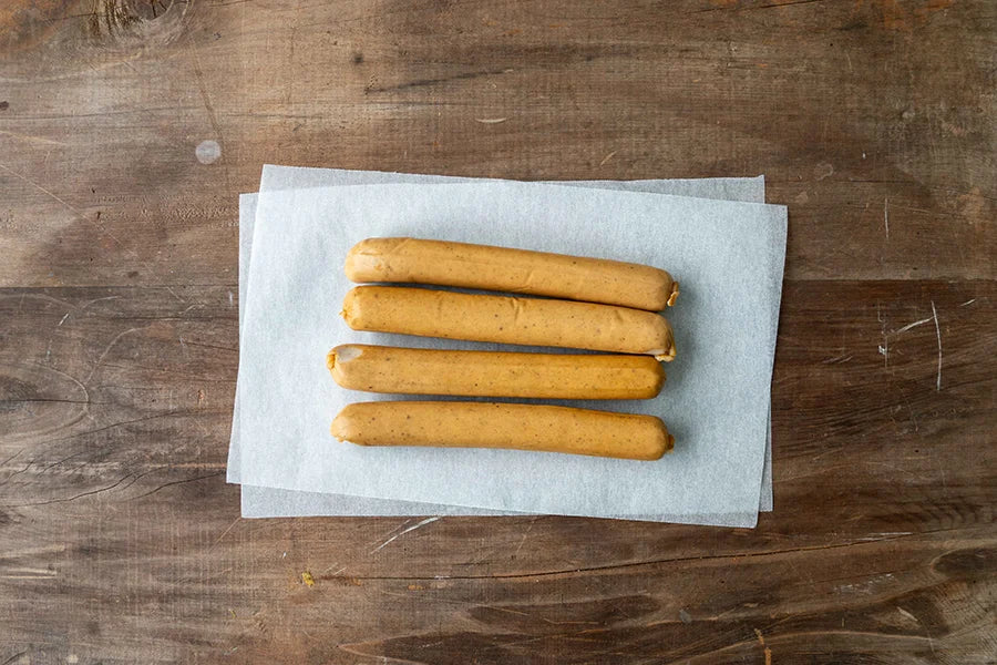 gourmet sausages uncooked