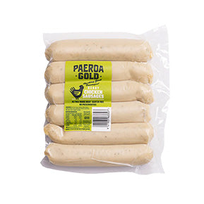 Paeroa Gold Herby Chicken Sausages