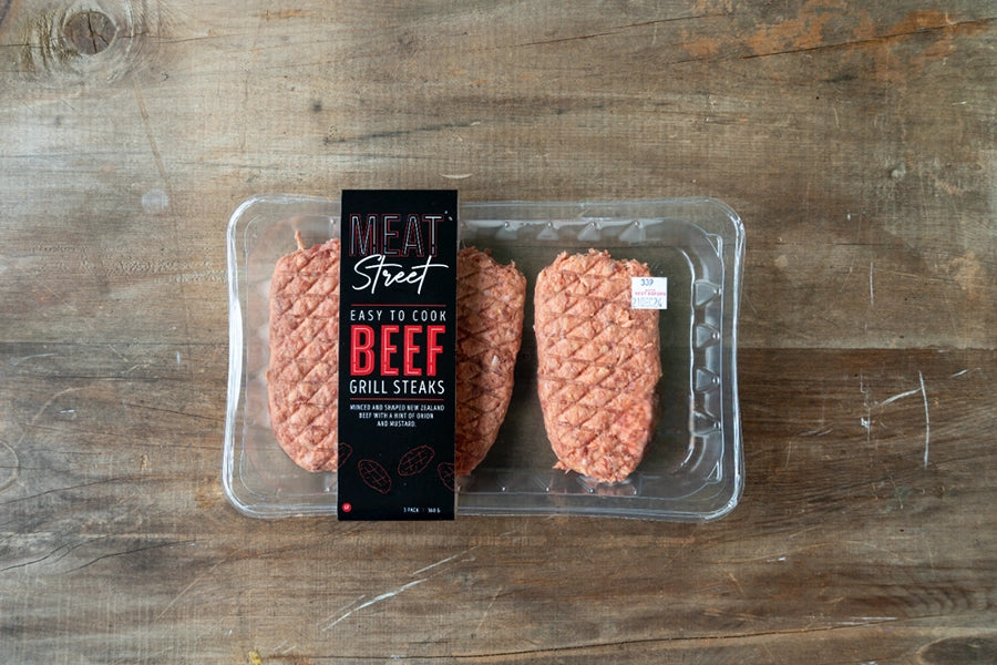 360g Meat Street Beef Grill Steaks