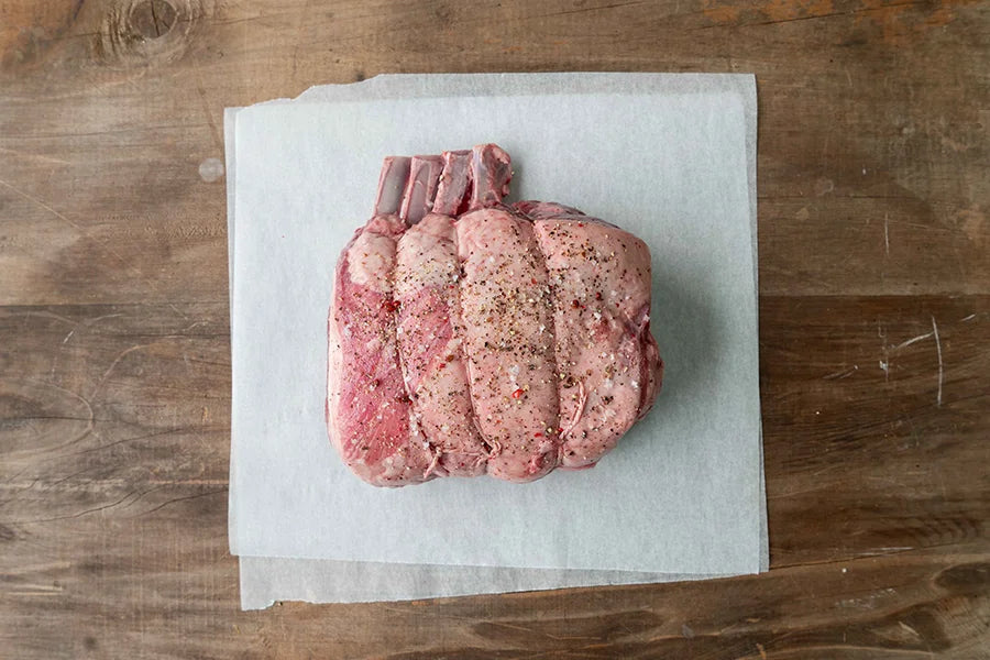 shoulder standing rack of lamb