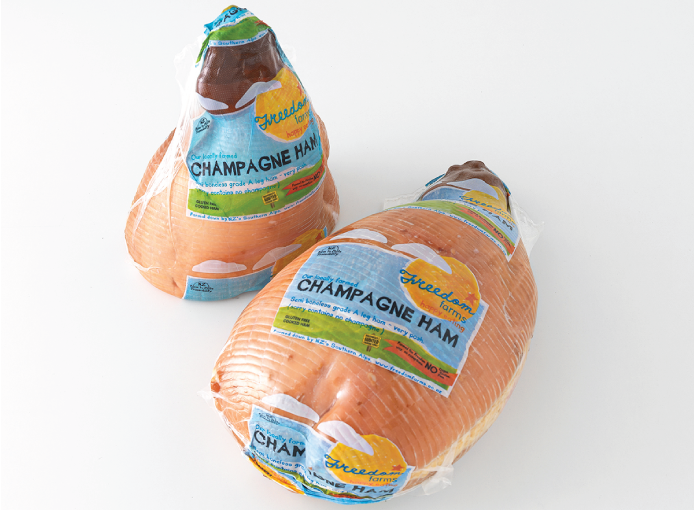 Freedom Farms Whole Champagne Ham
