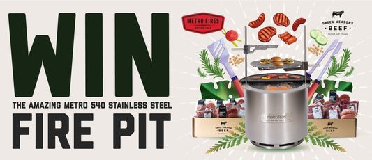 Your Chance To Win a Metro Fire Pit With Every Order