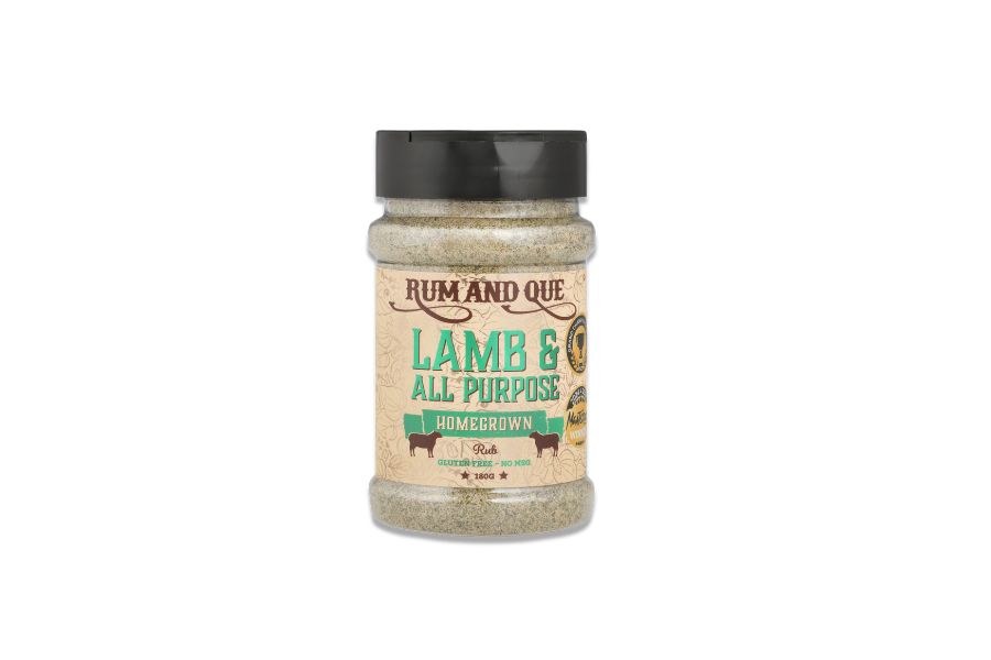 Rum and Que Lamb and All Purpose Rub