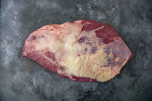 Whole angus point end beef brisket
