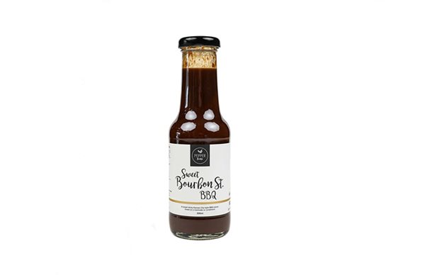 Pepper and Me Sweet Bourbon BBQ Sauce