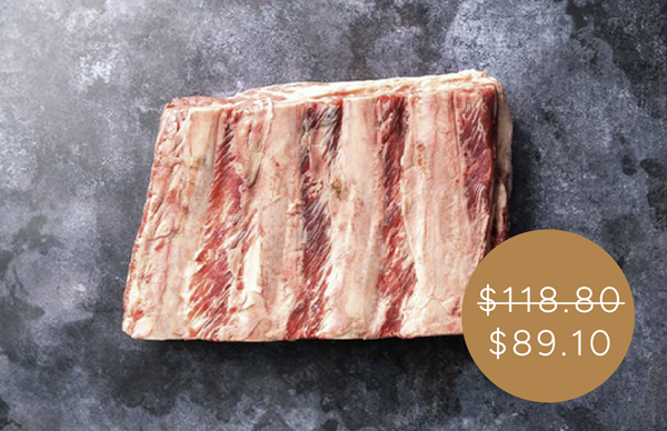 Angus Short Ribs (Twin Pack) - 3.5 - 4.0kg