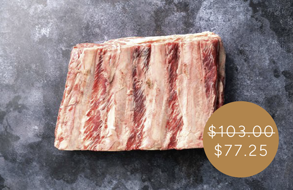 Angus Short Ribs (Twin Pack) - 3.0 - 3.5kg